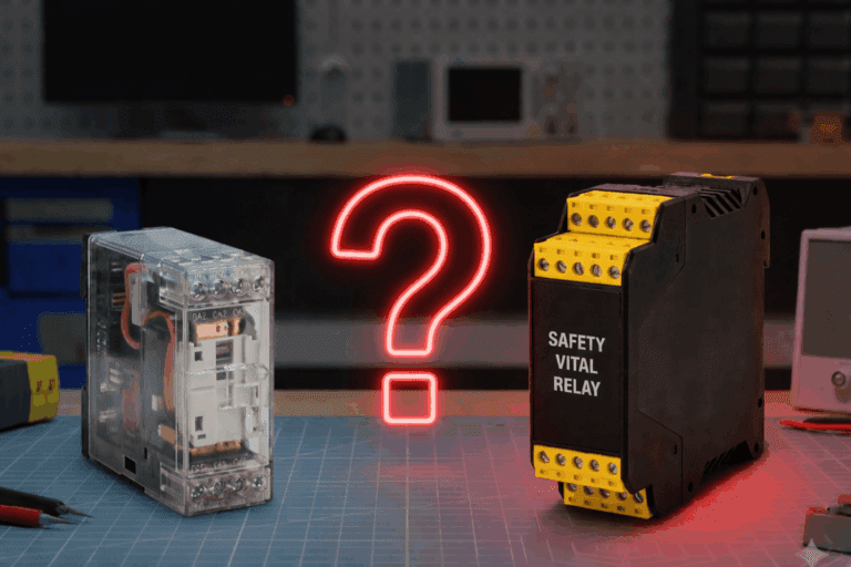 Railway Signaling Relay Selection: Critical Differences Between Vital and Industrial Safety Relays