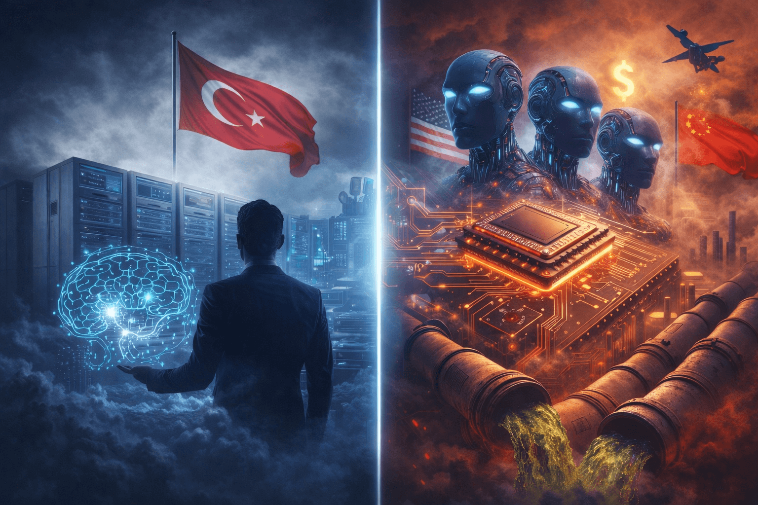 Artificial intelligence and global power dynamics.